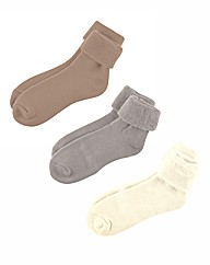 Fleecy Socks Pack 3
