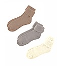Fleecy Socks Pack 3