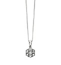 Sterling Silver Diamond-Set Pendant