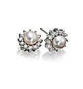 Sterling Silver Pearl Earrings