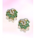 9ct Gold Gem Stone Stud Earrings