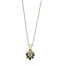 9ct Gold Gem Stone Pendant