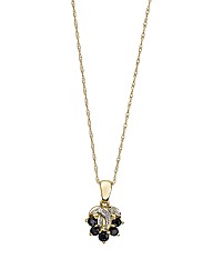 9ct Gold Gem Stone Pendant