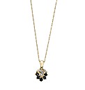 9ct Gold Gem Stone Pendant