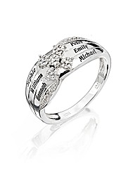 Sterling Silver Personalised Ring