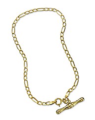9ct Gold T-Bar Bracelet
