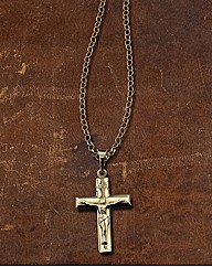 9ct Gold Crucifix Hollow Cross Pendant