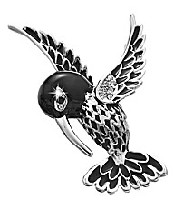 Hummingbird Brooch