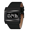 Black Dice Gents Digital Strap Watch