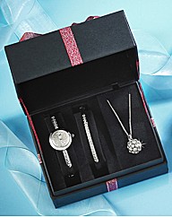 Limit Ladies Watch & Jewellery Set