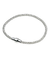 Sterling Silver Popcorn Bracelet