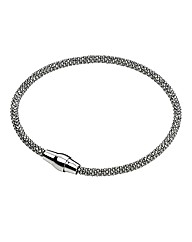 Sterling Silver Popcorn Bracelet