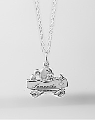 Sterling Silver Personalised Pendant