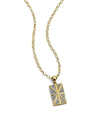 9 Carat Gold Union Flag Pendant