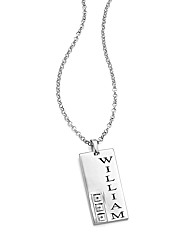 Sterling Silver & Diamond Pendant