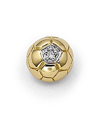 9 Carat Gold & Diamond Set Stud