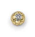 9 Carat Gold & Diamond Set Stud