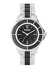 Versus Stainless Steel Black Watch