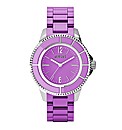 Versus Purple Rubber Strap Watch