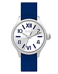 Versus Gents Blue Rubber Strap Watch