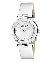 Versus Ladies Leather Strap Watch