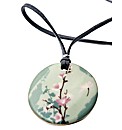 Kaolin Pink Flower Branch Design Pendant