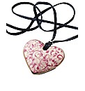 Kaolin Pink Swirl Branch Design Pendant