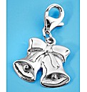 Sterling Silver Wedding Bells Charm