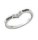 Precious Sentiments Wishbone Ring