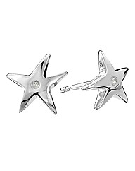 Hot Diamonds Star Earrings