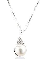 So Jewellery Silver Pearl Pendant