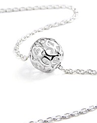So Jewellery Silver Sphere Pendant