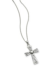 Sterling Silver Lords Prayer Pendant