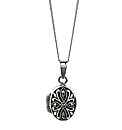 Sterling Silver and Marcasite Locket