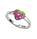 Sterling Silver Strawberry Ring