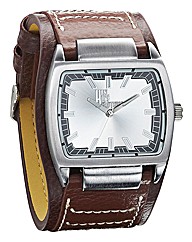 Henleys Clothing Brown Strap Watch