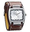 Henleys Clothing Brown Strap Watch