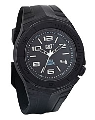 Caterpillar Gents Rubber Strap Watch