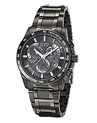 Citizen Gents Black Bracelet Watch