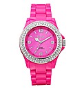 FCUK Pink Glitzy Bezel Watch