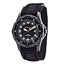 Kahuna Gents Black Rip Strap Watch