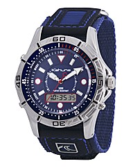 Kahuna Gents Blue Rip Strap Watch