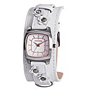 Kahuna Ladies White Leather Watch