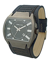 Kahuna Black Cuff Strap Gents Watch