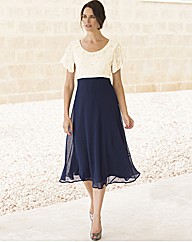 Gray & Osbourn Beaded Empire Line Dress