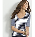 Gray & Osbourn Stripe Top