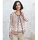 Gelco Knitted Spot Cardigan