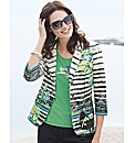 Frank Walder Printed Blazer