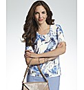 Eugen Klein Printed Jersey Top