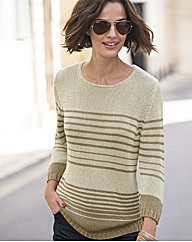 Anise Stripe Jumper